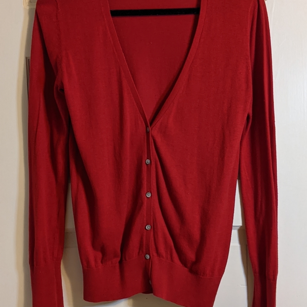Red Cardigan